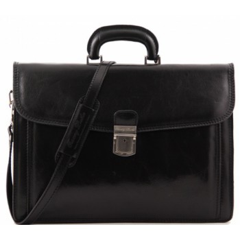 Кожаный портфель Tuscany Leather Napoli TL10027 black